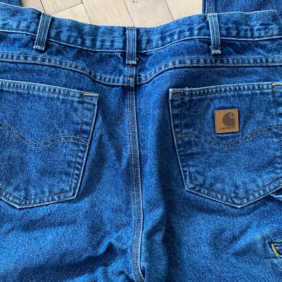 CARHARTT DUNGAREES MENS WORK JEANS - Picture 3 of 4